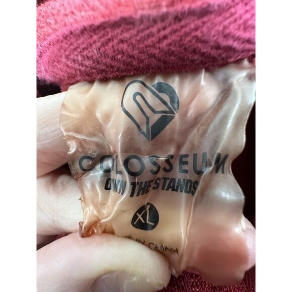 Oklahoma Sooners Colosseum Men XL Red Long Sleeve‎ Pullover Sweater Jacket - Picture 4 of 10